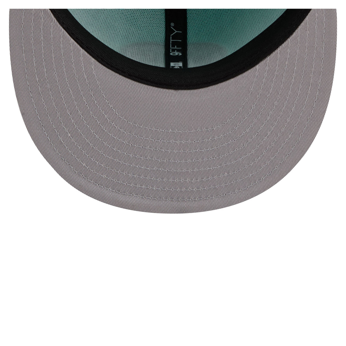 Men's Denver Nuggets New Era Turquoise/Charcoal Color Pack Two-Tone 9FIFTY Snapback Hat