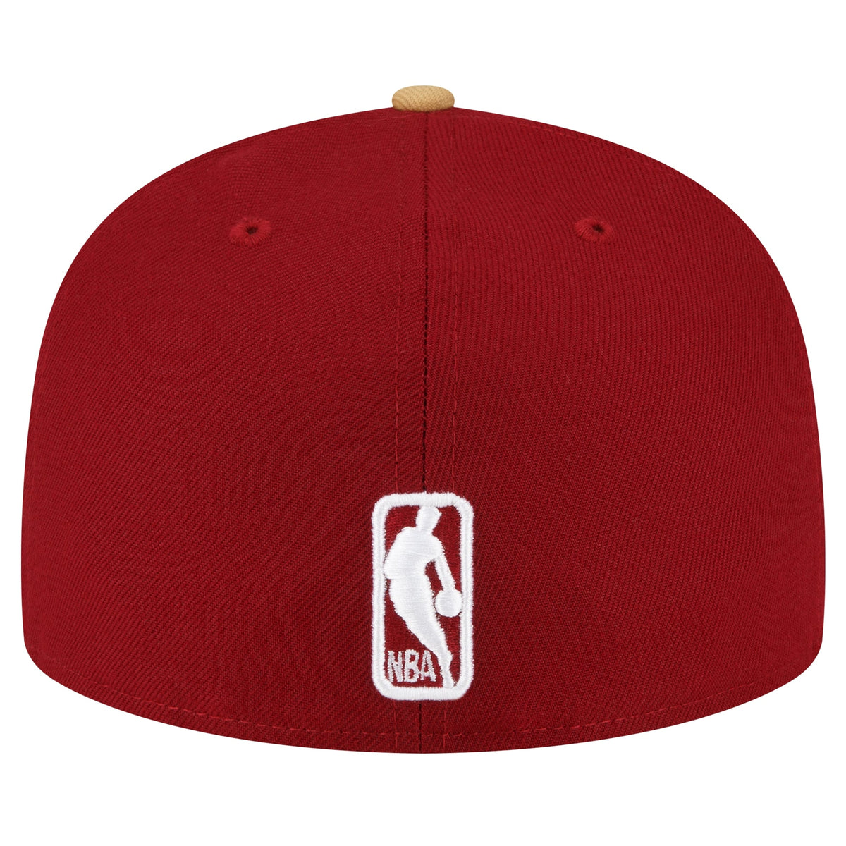 Men's Cleveland Cavaliers New Era Wine/Gold 2-Tone 59FIFTY Fitted Hat