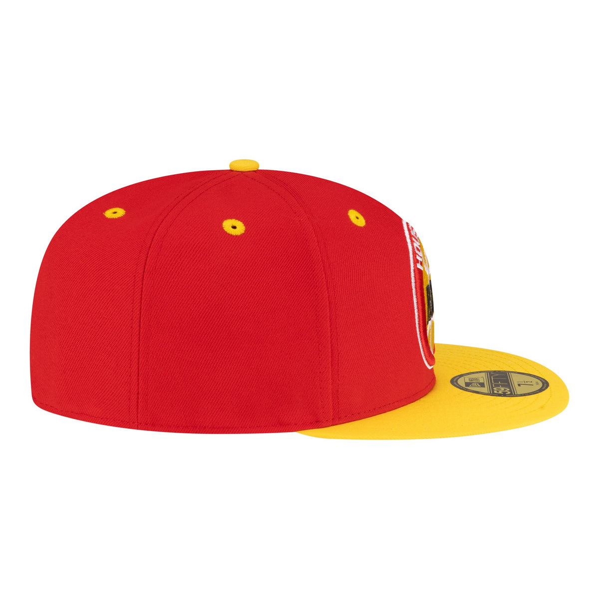 Men's Houston Rockets  New Era Red/Gold 80s Throwback 59FIFTY Fitted Hat