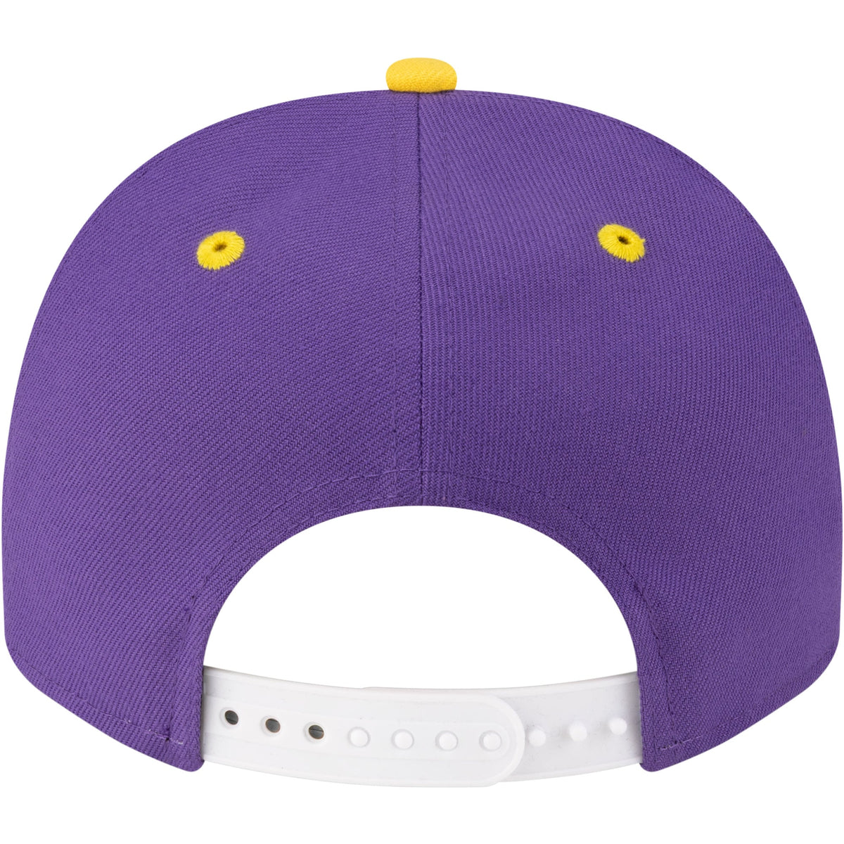 Men's Los Angeles Lakers  New Era Purple/Gold 80s Throwback A-Frame 9FIFTY Snapback Hat