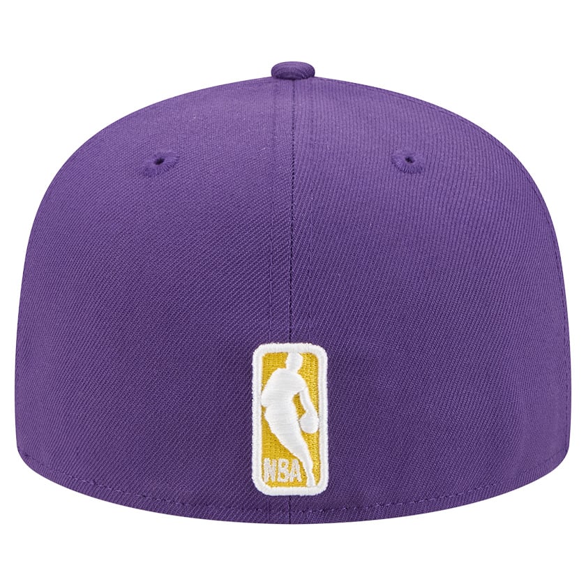 Men's Los Angeles Lakers New Era Purple/Gold Break 59FIFTY Fitted Hat
