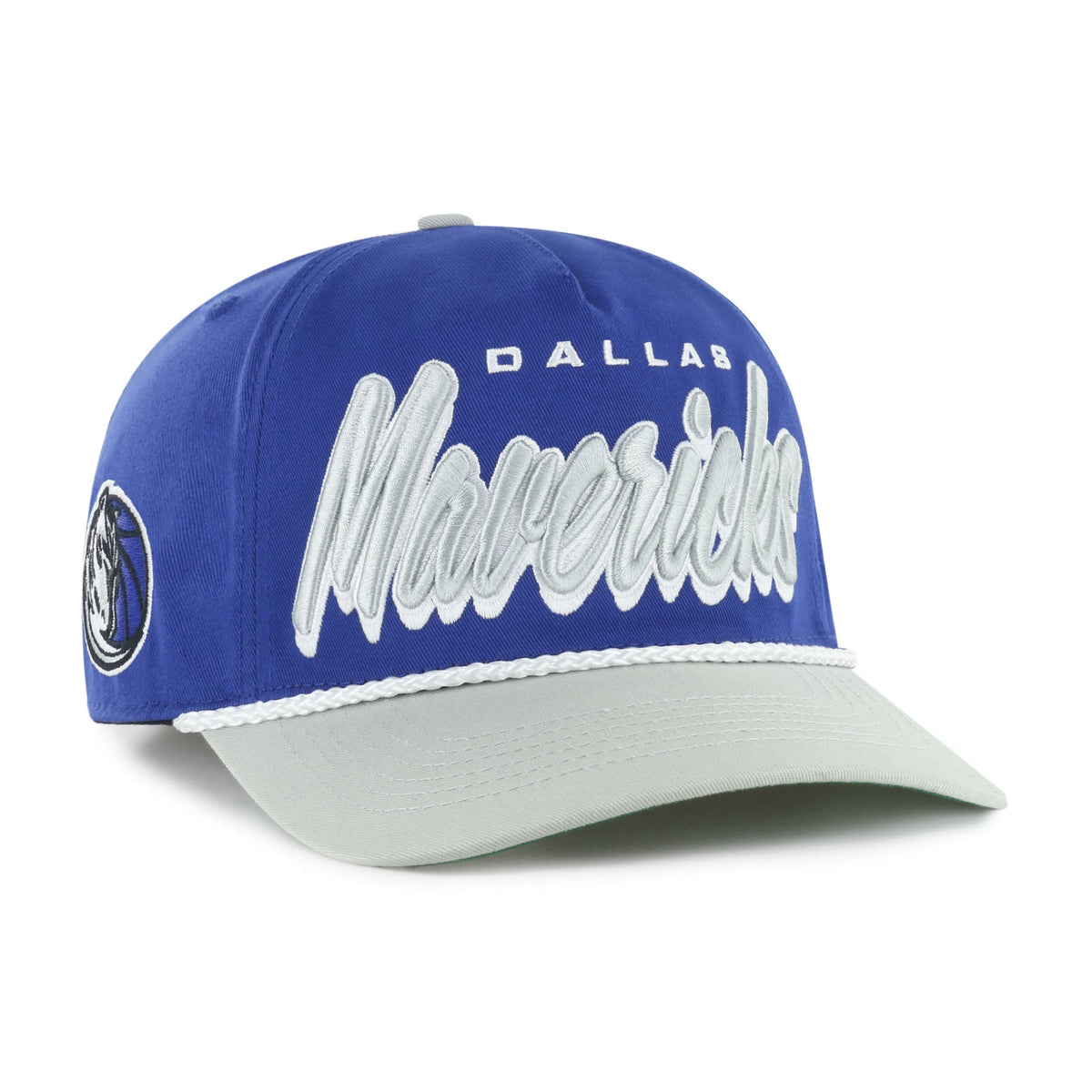 Men's Dallas Mavericks '47 Blue/Gray Dropshadow Rope Hitch Adjustable Hat