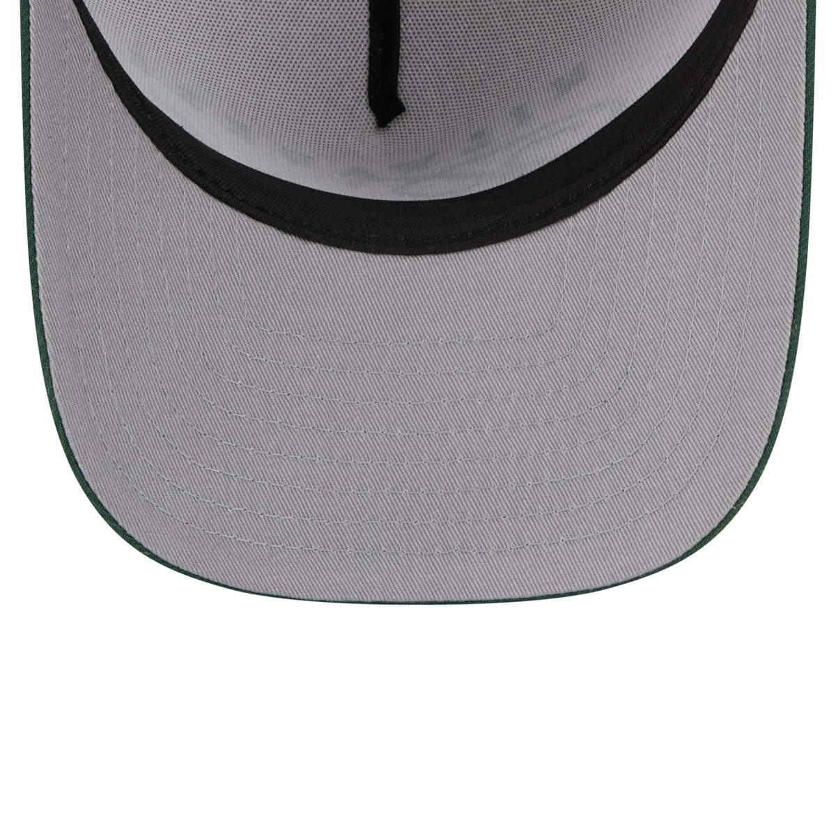 Men's Milwaukee Bucks New Era White/Hunter Green 2025 NBA Draft A-Frame 59FIFTY Fitted Hat