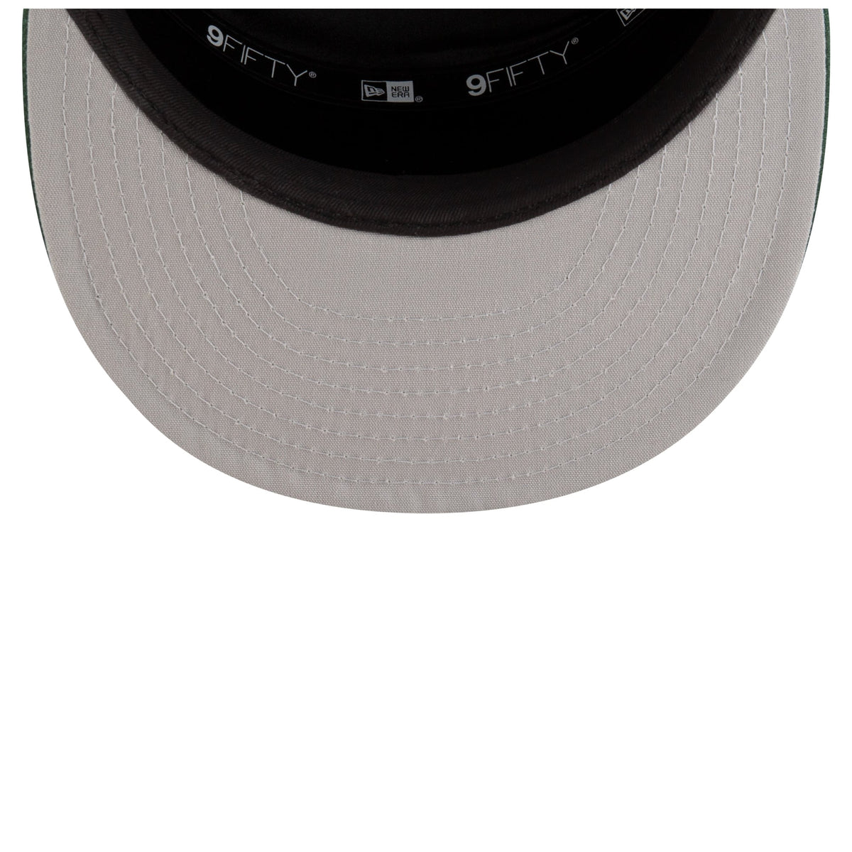 Men's Milwaukee Bucks  New Era White/Hunter Green 2025 NBA Tip Off Split Panel 9FIFTY Snapback Hat