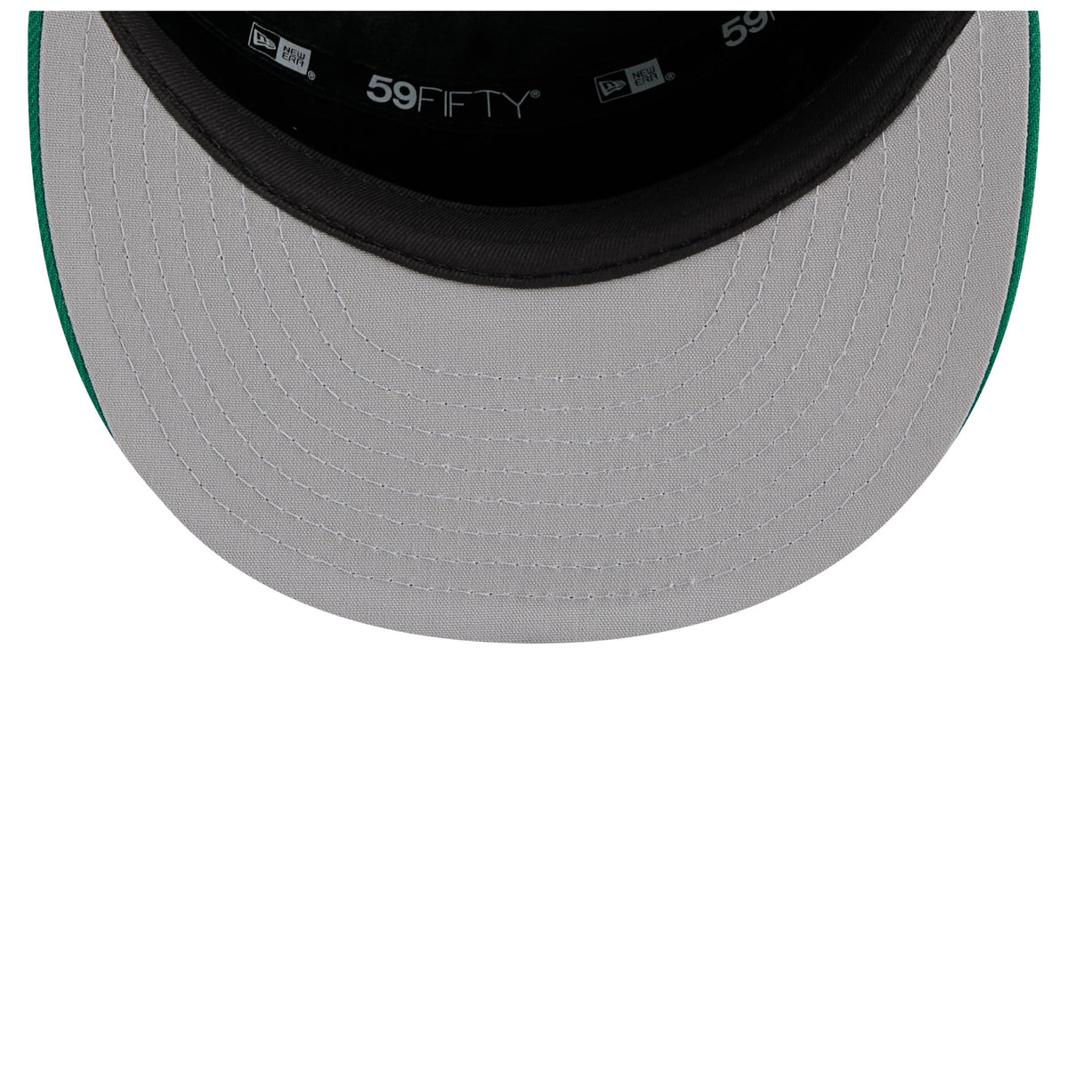Men's Boston Celtics  New Era White/Kelly Green 2025 NBA Tip Off Split Panel 59FIFTY Fitted Hat