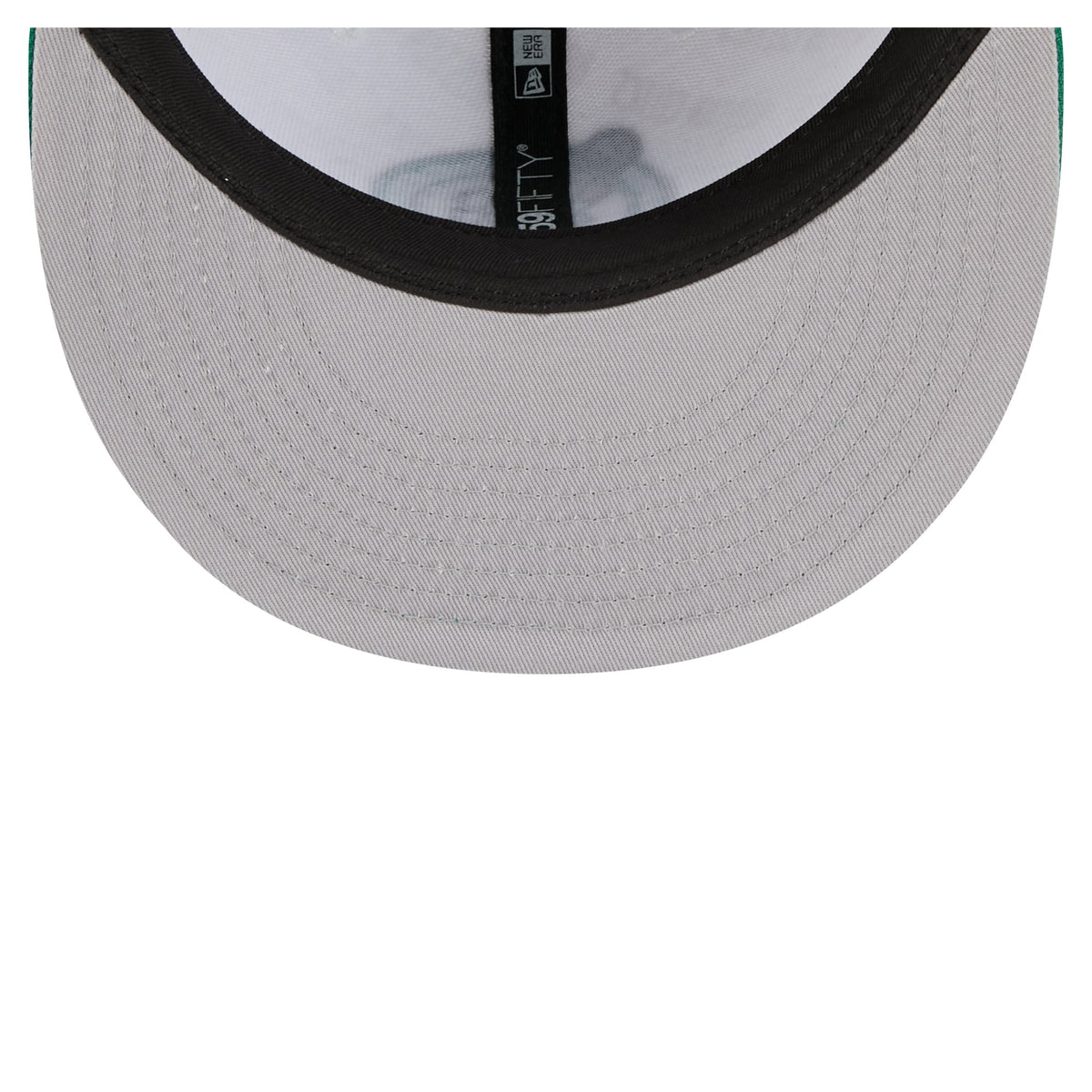 Men's Boston Celtics  New Era White/Kelly Green Repeat 59Fifty Fitted Hat
