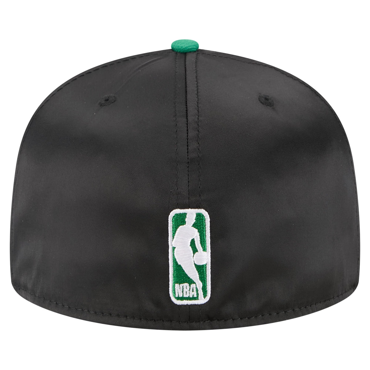 Men's Boston Celtics New Era Black/Kelly Green Satin Two-Tone 59FIFTY Fitted Hat