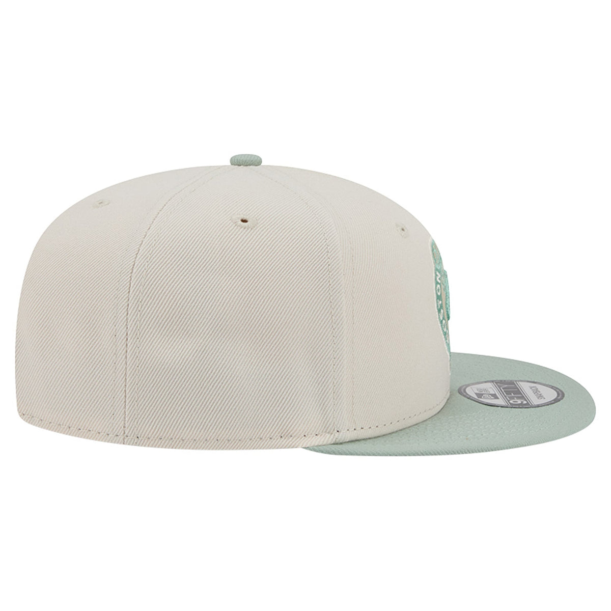 Men's Boston Celtics  New Era Cream/Light Green Color Pack 9FIFTY Snapback Hat