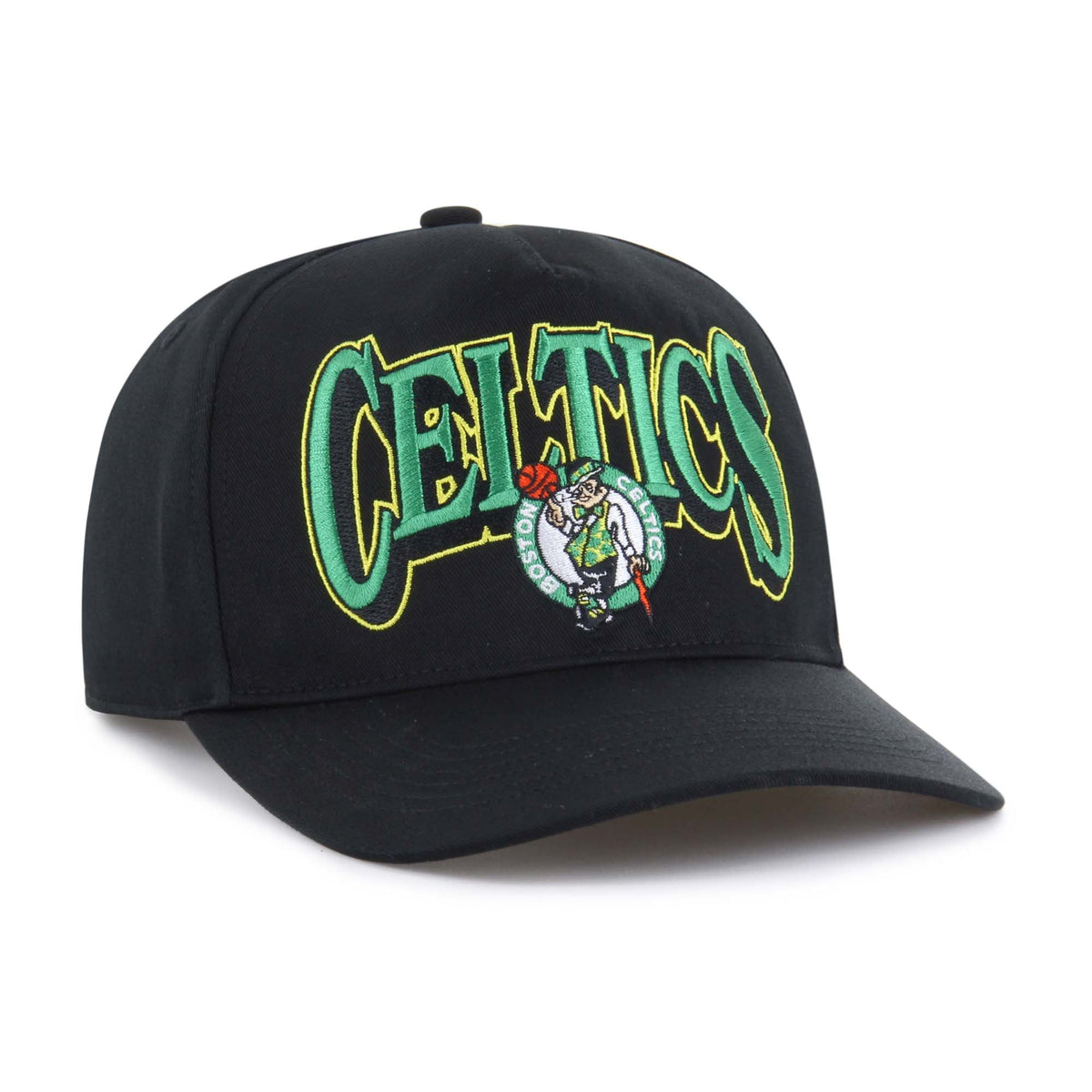 Men's Boston Celtics '47 Black Every Time Past Champs Hitch Adjustable Hat