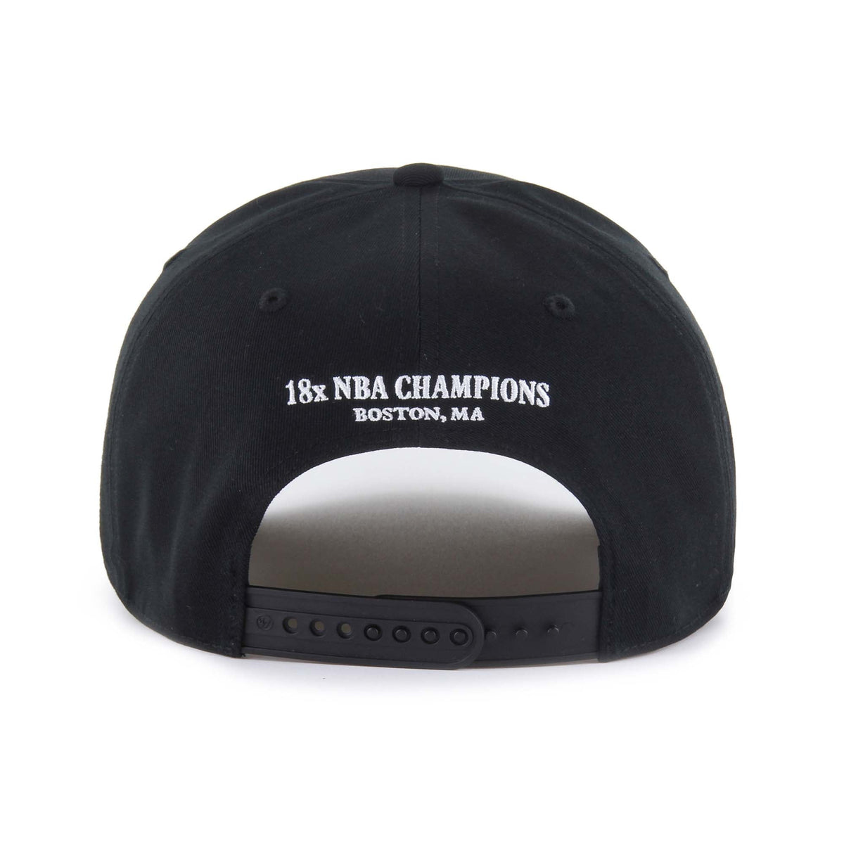 Men's Boston Celtics '47 Black Every Time Past Champs Hitch Adjustable Hat