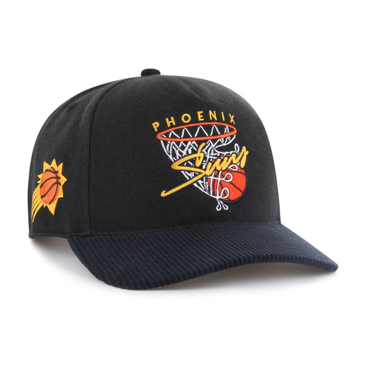 Men's Phoenix Suns  '47 Black Nothing But Net Hitch Adjustable Hat