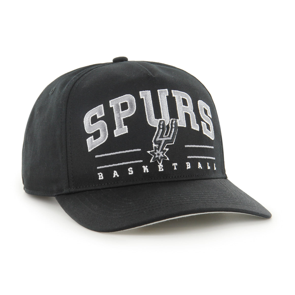 Men's San Antonio Spurs '47 Black Roscoe Hitch Adjustable Hat