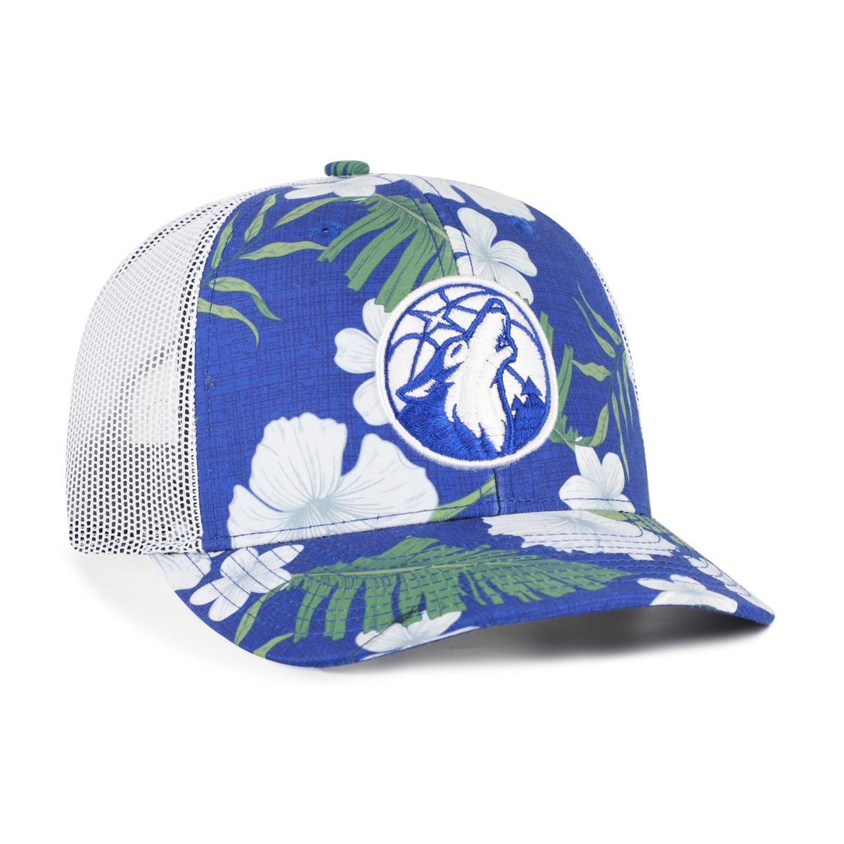 Men's Minnesota Timberwolves  '47 Blue Beach Side Trucker Adjustable Hat