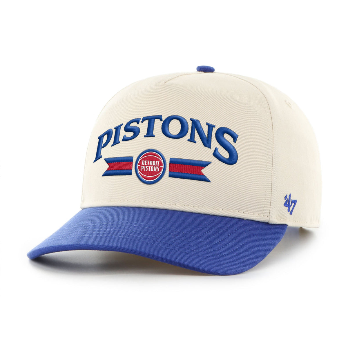 Men's Detroit Pistons  '47 Natural Fast Break Chase Hitch Adjustable Hat