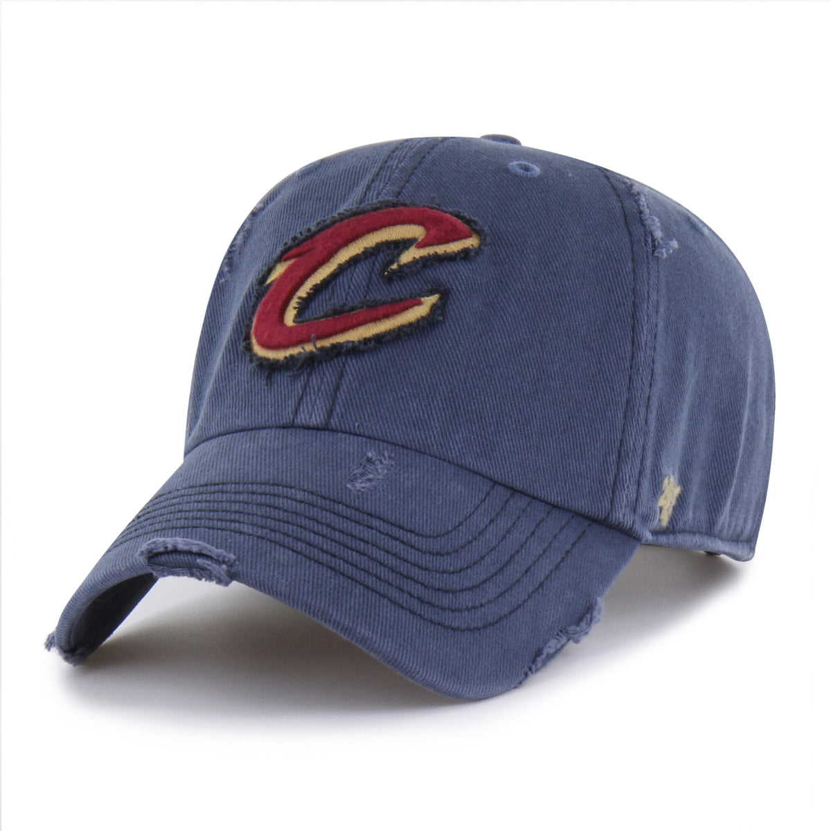 Men's Cleveland Cavaliers  '47 Navy Weathered Clean Up Adjustable Hat