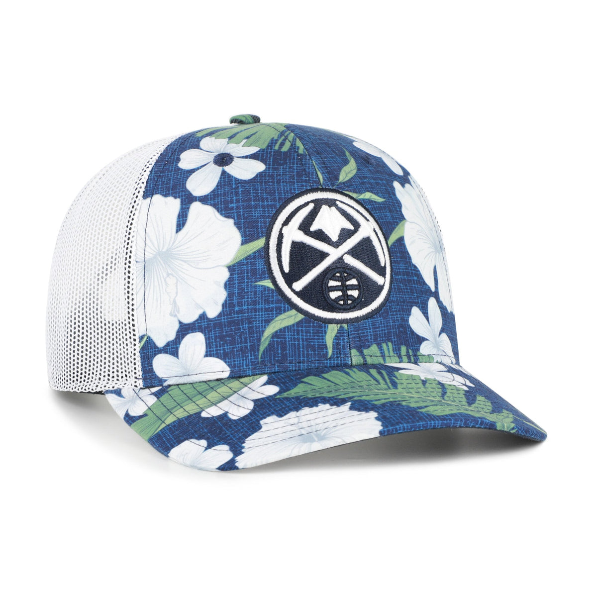 Men's Denver Nuggets  '47 Navy Beach Side Trucker Adjustable Hat
