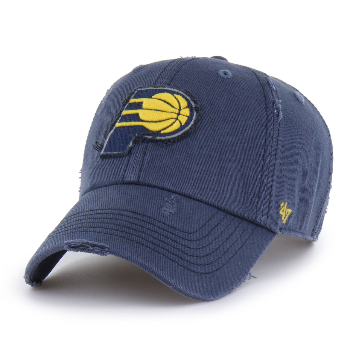 Men's Indiana Pacers  '47 Navy Weathered Clean Up Adjustable Hat