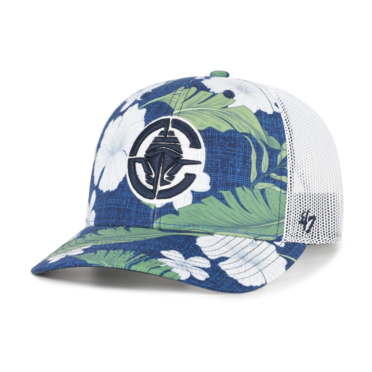 Men's LA Clippers  '47 Navy Beach Side Trucker Adjustable Hat