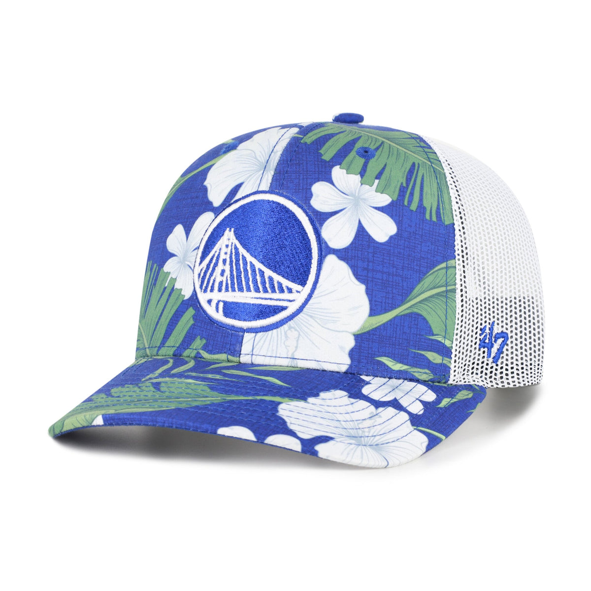 Men's Golden State Warriors  '47 Royal Beach Side Trucker Adjustable Hat