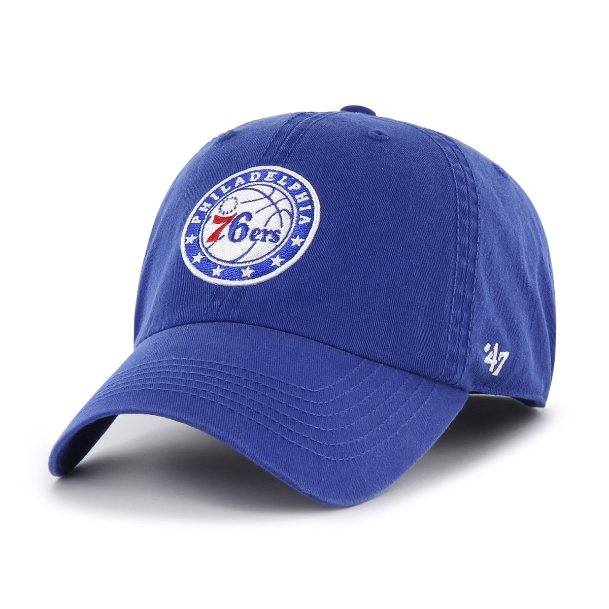 Men's Philadelphia 76ers '47 Royal  Classic Franchise Fitted Hat