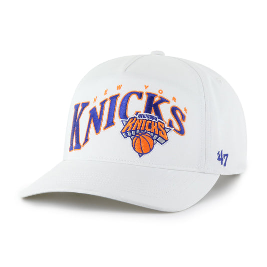 Men's New York Knicks '47 White Wave Hitch Adjustable Hat