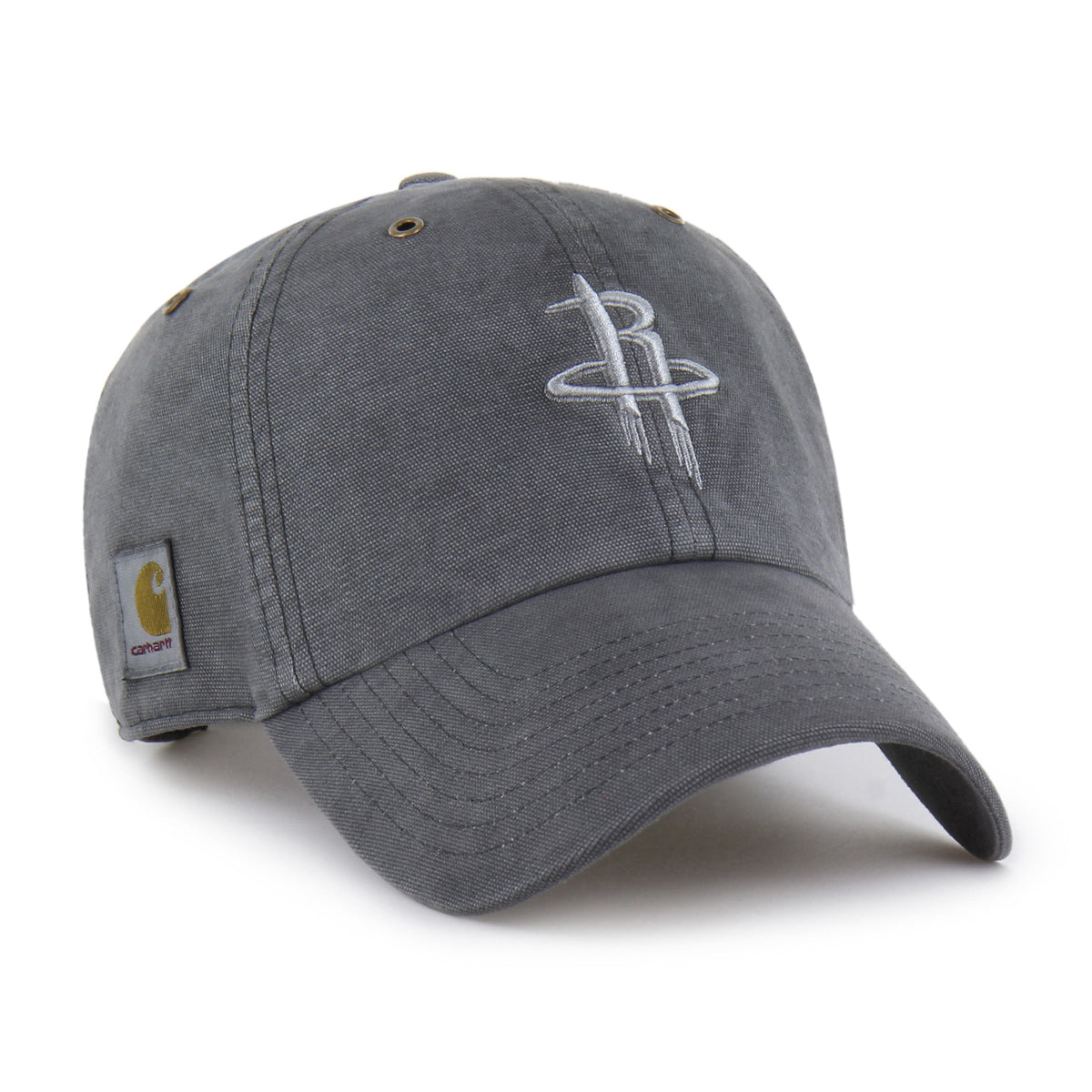 Men's Houston Rockets  Carhartt x '47 Charcoal Clean Up Adjustable Hat
