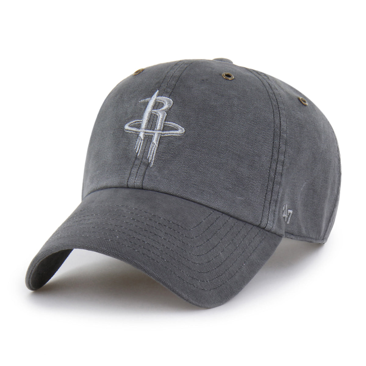 Men's Houston Rockets  Carhartt x '47 Charcoal Clean Up Adjustable Hat