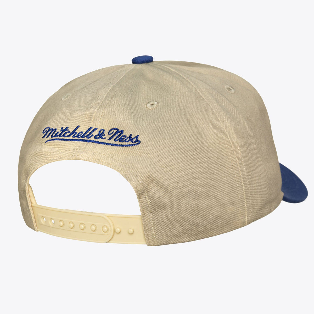 Men's Orlando Magic Mitchell & Ness Cream Hardwood Classics Retro Roots Snapback Hat
