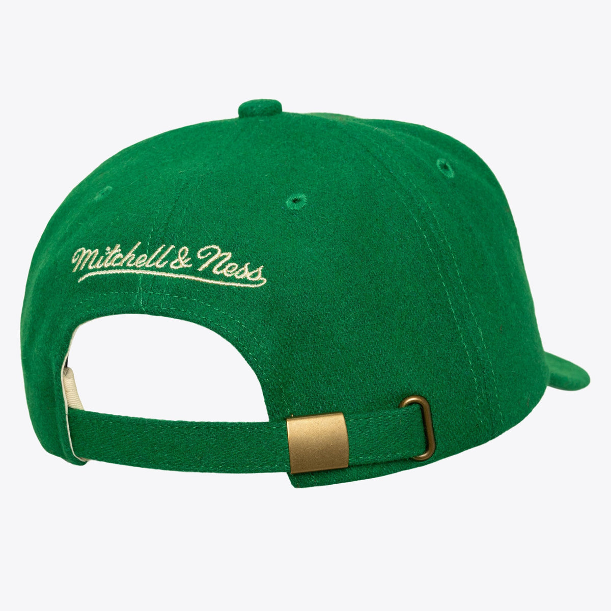 Men's Boston Celtics Mitchell & Ness Green Hardwood Classics Retro Roots Vintage Adjustable Hat
