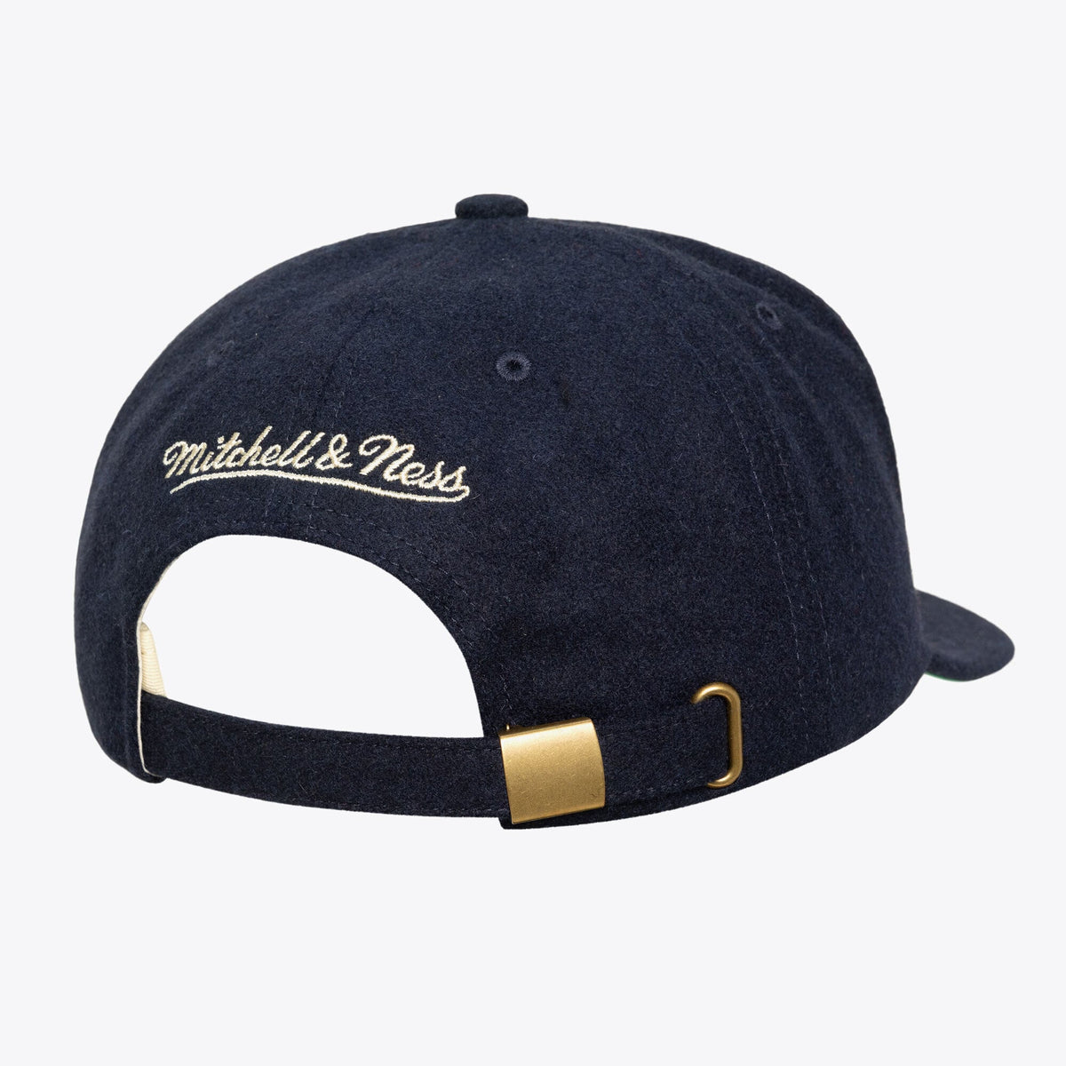 Men's Indiana Pacers Mitchell & Ness Navy Hardwood Classics Retro Roots Vintage Adjustable Hat
