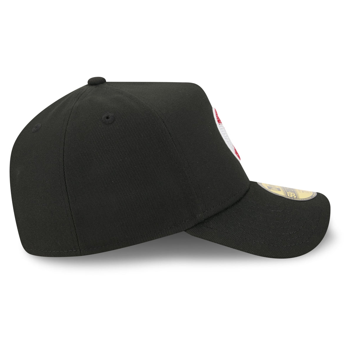 Men's Atlanta Hawks New Era Black 2026 NBA Draft On-Stage Crystal A-Frame 59FORTY Fitted Hat