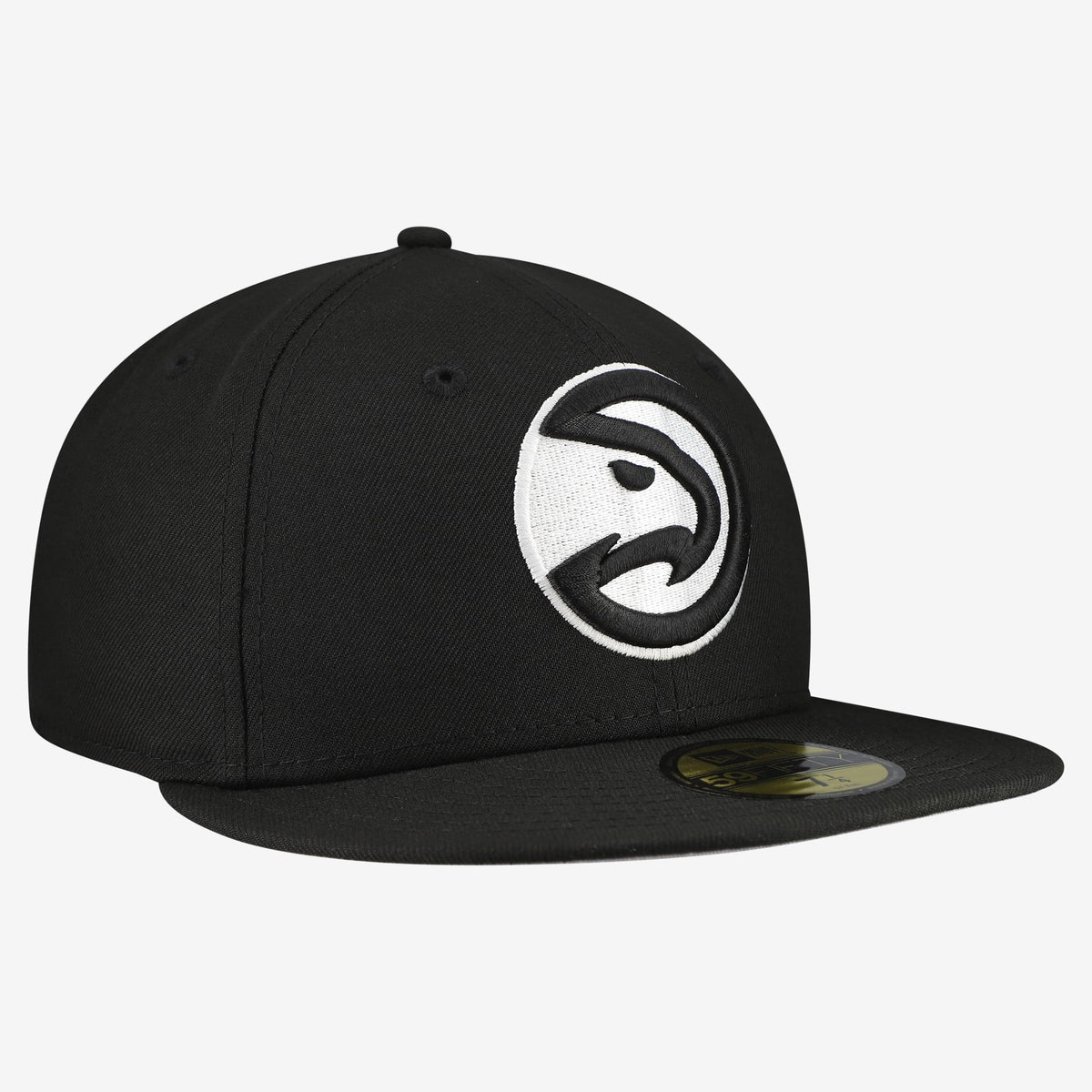 Men's Atlanta Hawks New Era Black 59FIFTY Fitted Hat
