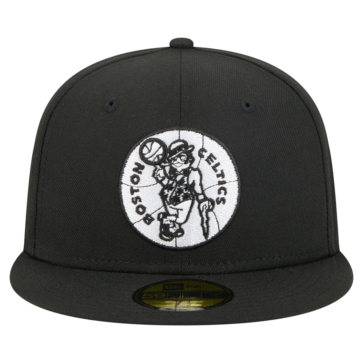 Men's Boston Celtics  New Era Black 59FIFTY Fitted Hat