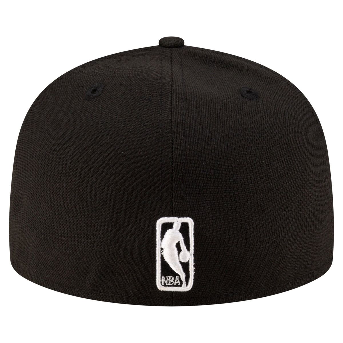 Men's Boston Celtics New Era Black Black & White Logo 59FIFTY Fitted Hat