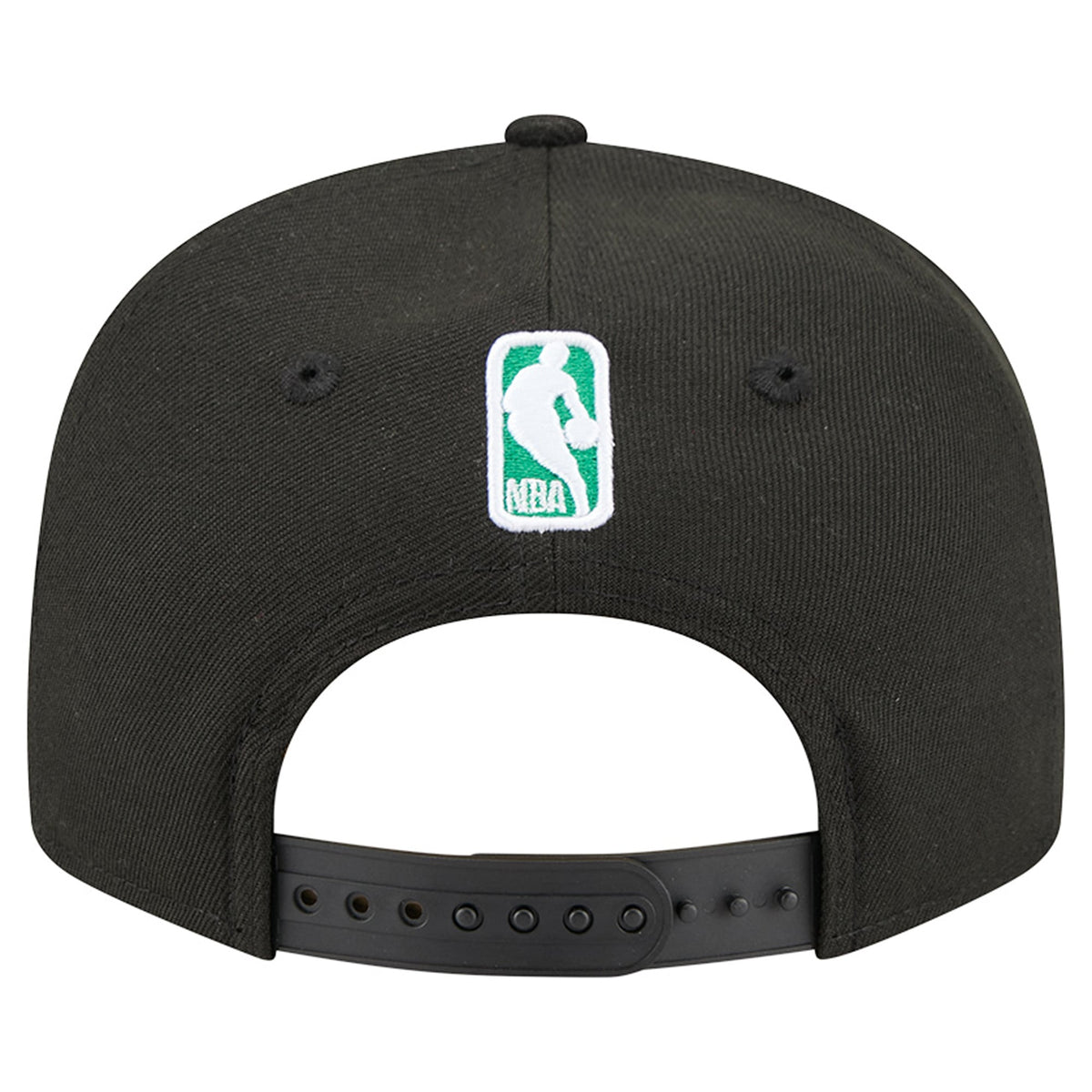 Men's Boston Celtics  New Era Black Two-Tone 9FIFTY Snapback Hat