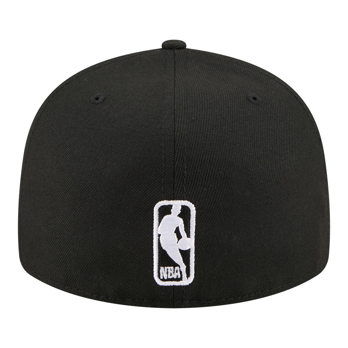 Men's Brooklyn Nets New Era Black Freedom Pre-Curved 59FIFTY Fitted Hat