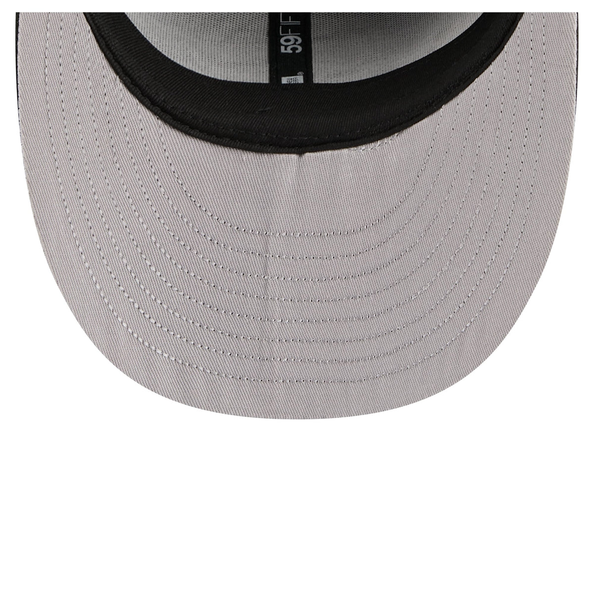 Men's Brooklyn Nets New Era Black Freedom Pre-Curved 59FIFTY Fitted Hat