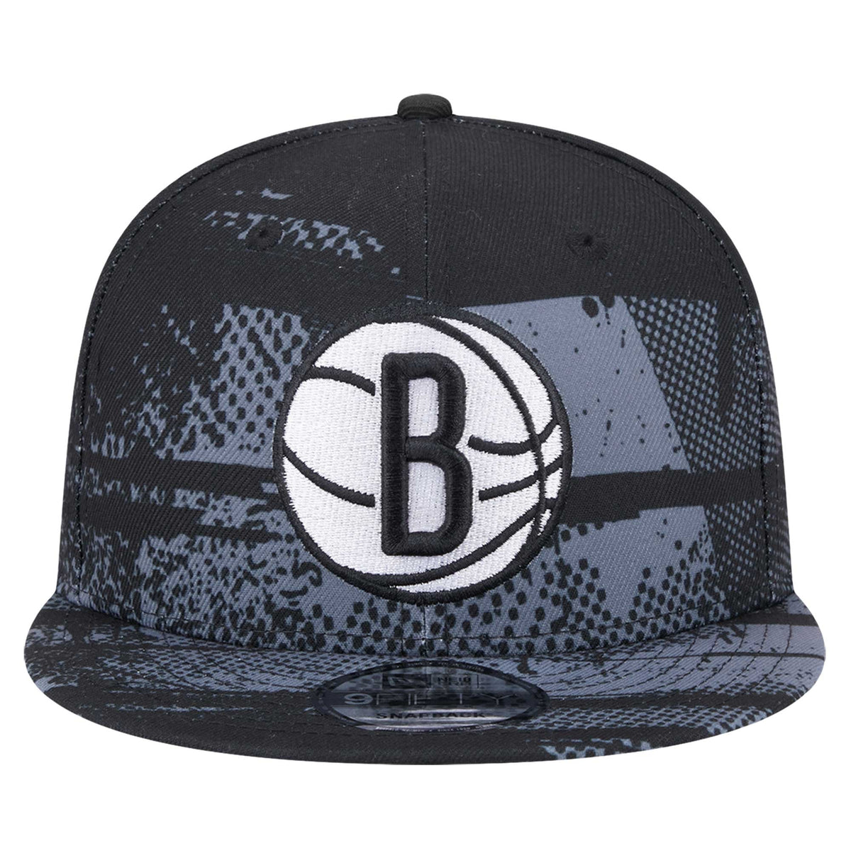 Men's Brooklyn Nets New Era Black Tip-Off 9FIFTY Snapback Hat