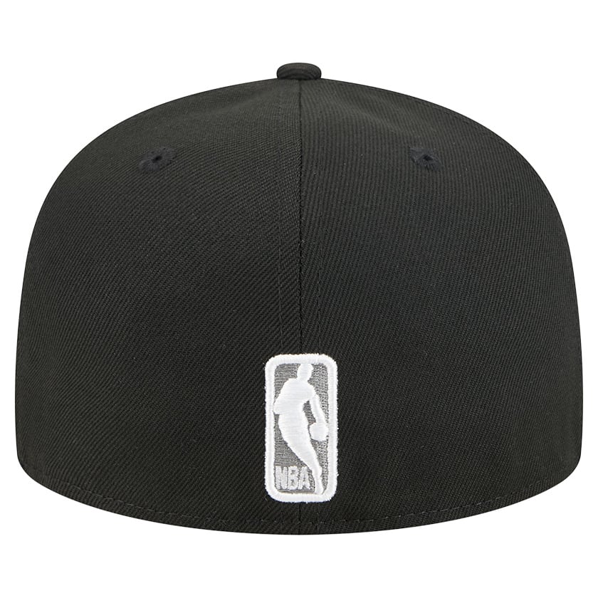 Men's Brooklyn Nets  New Era Black Tri-Hit 59Fifty Fitted Hat