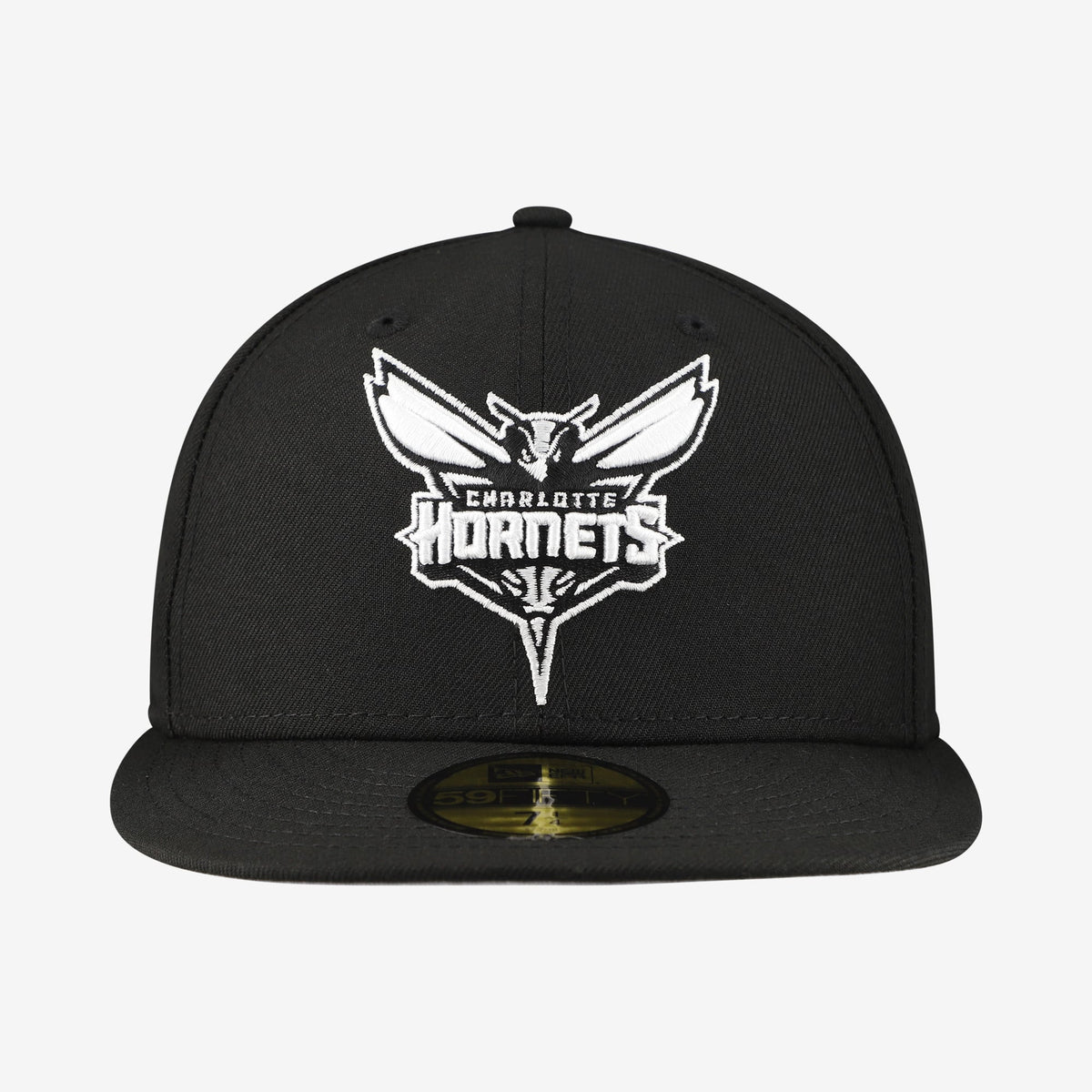 Men's Charlotte Hornets New Era Black 59FIFTY Fitted Hat