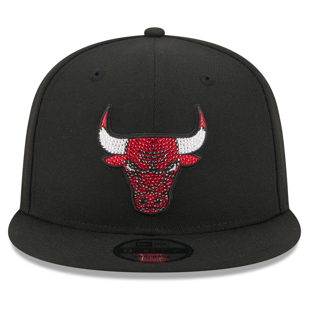 Men's Chicago Bulls New Era Black 2026 NBA Draft Crystal 9FIFTY Snapback Hat
