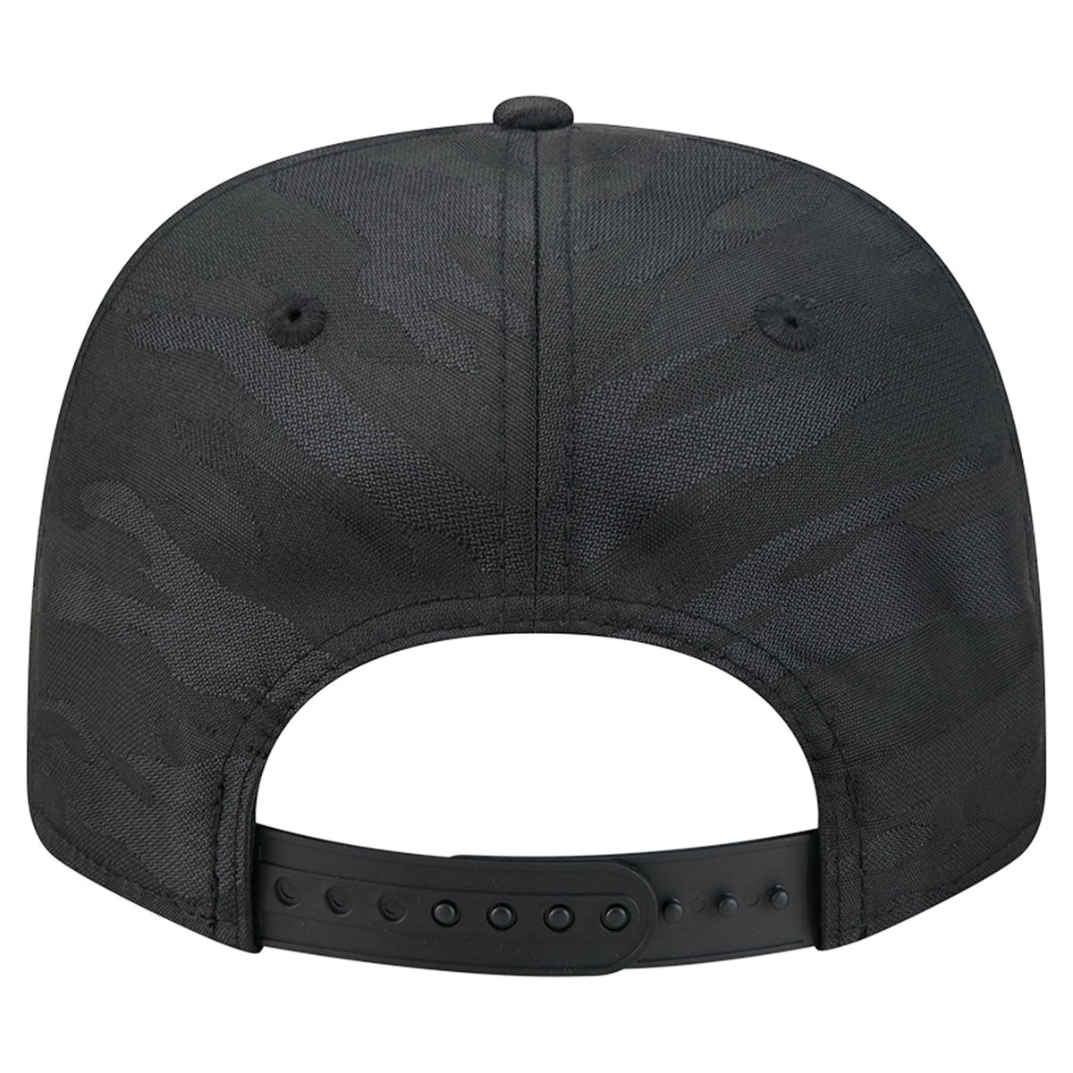 Men's Chicago Bulls New Era Black Camo 9SEVENTY Perforated Adjustable Hat