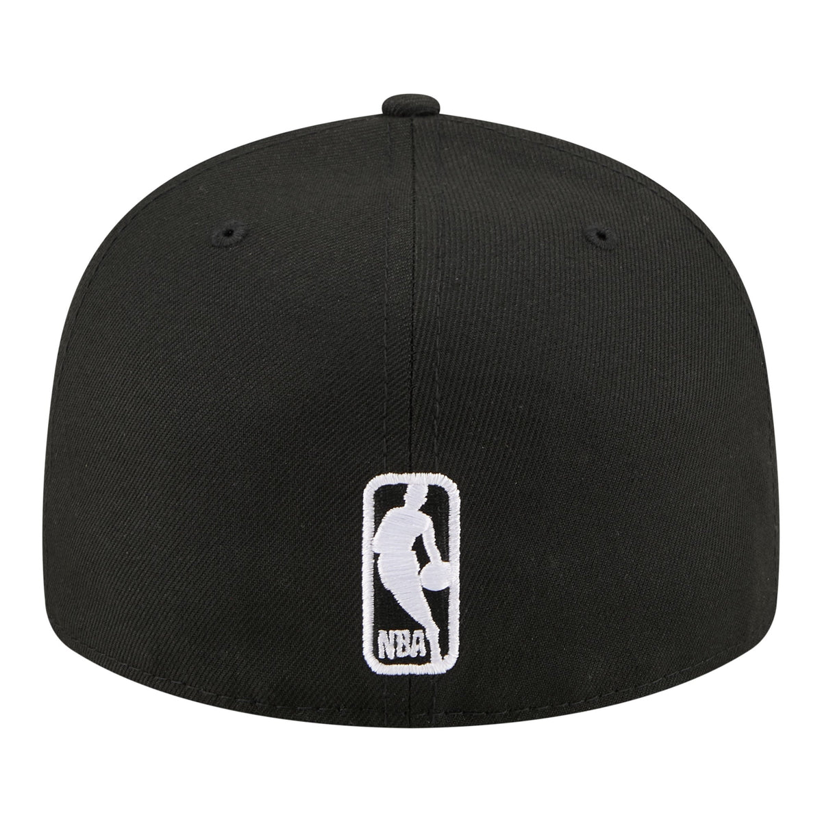 Men's Chicago Bulls New Era Black Freedom Pre-Curved 59FIFTY Fitted Hat