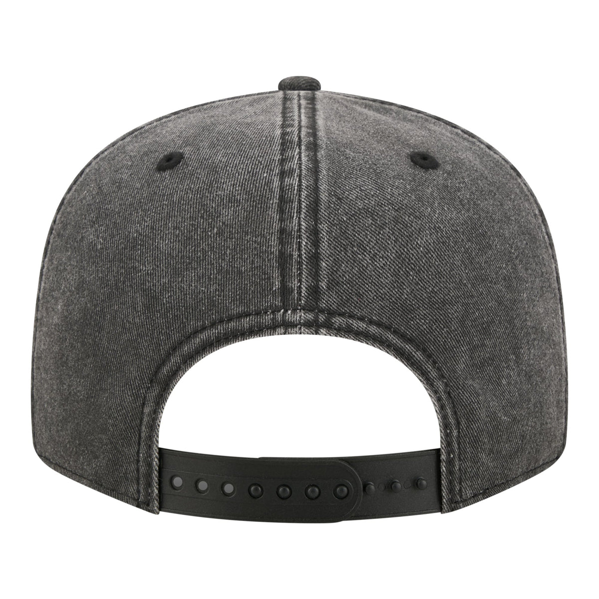 Men's Chicago Bulls  New Era Black Washed Tonal 9FIFTY Snapback Hat