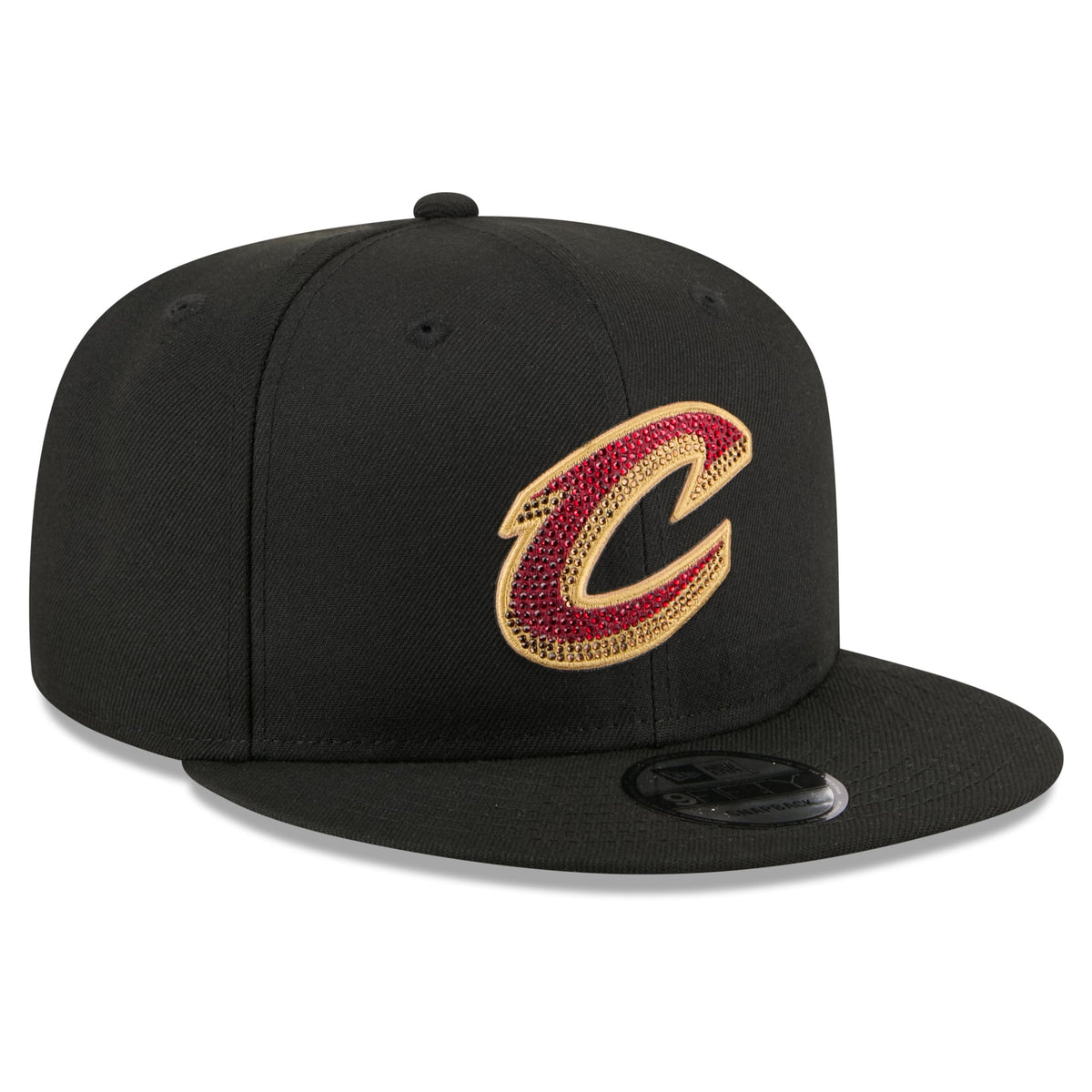 Men's Cleveland Cavaliers New Era Black 2026 NBA Draft Crystal 9FIFTY Snapback Hat