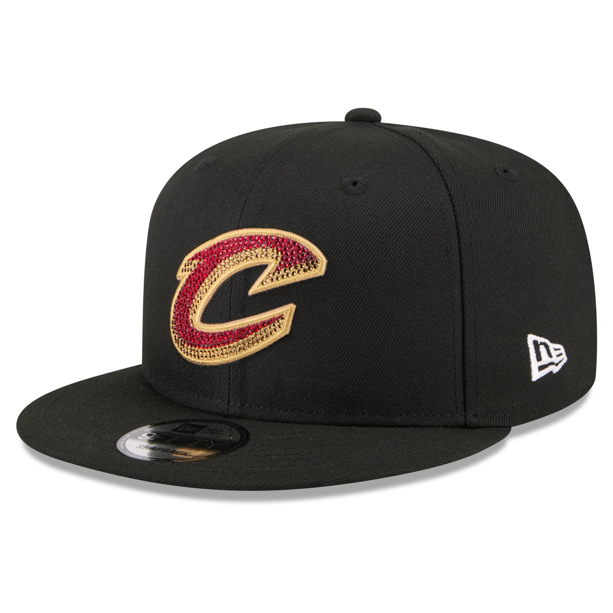 Men's Cleveland Cavaliers New Era Black 2026 NBA Draft Crystal 9FIFTY Snapback Hat