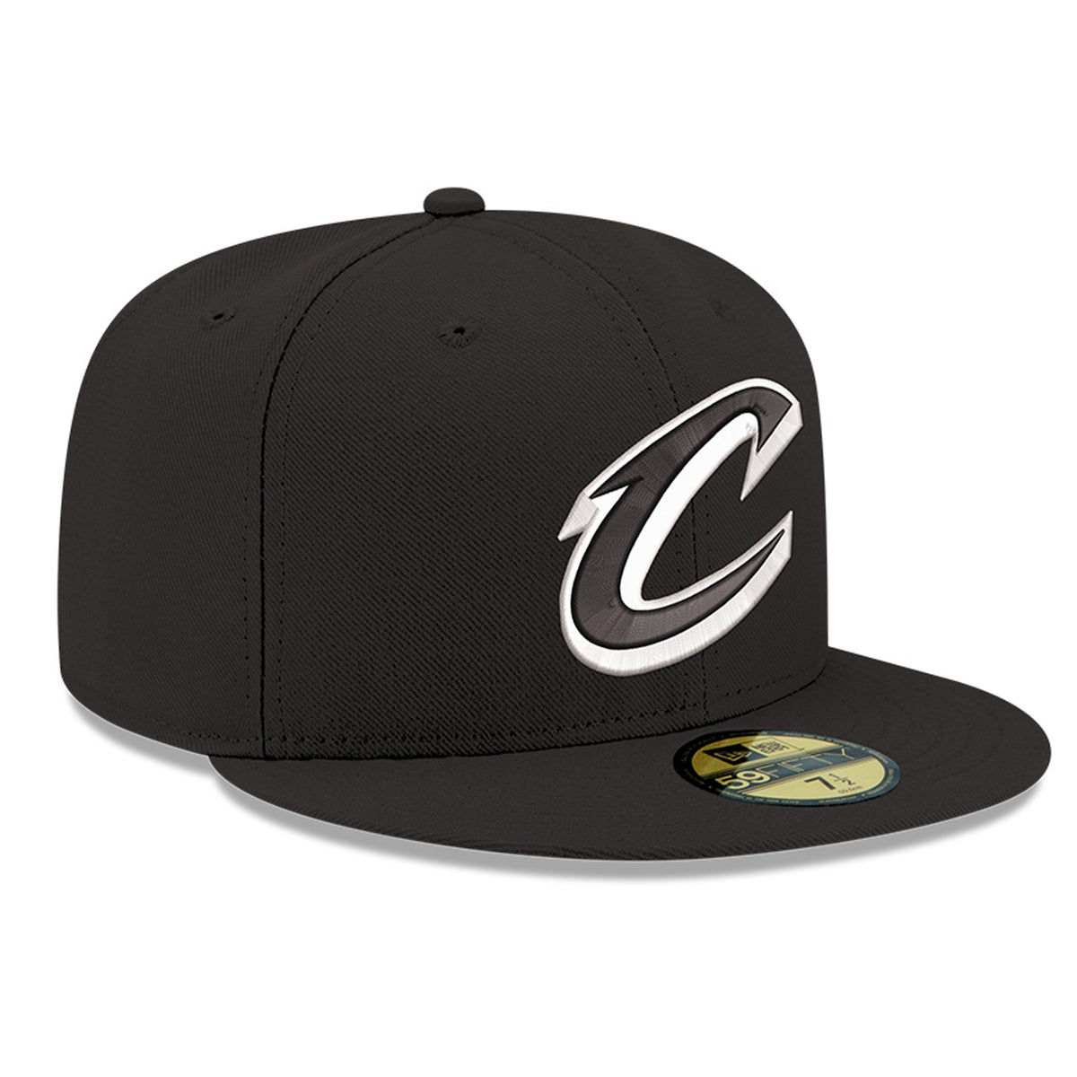 Men's Cleveland Cavaliers New Era Black 59FIFTY Fitted Hat