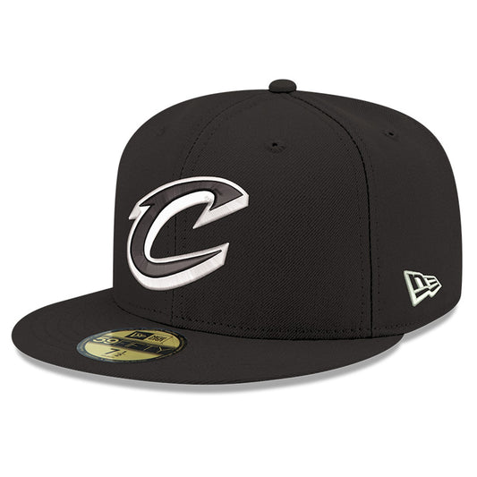 Men's Cleveland Cavaliers New Era Black 59FIFTY Fitted Hat