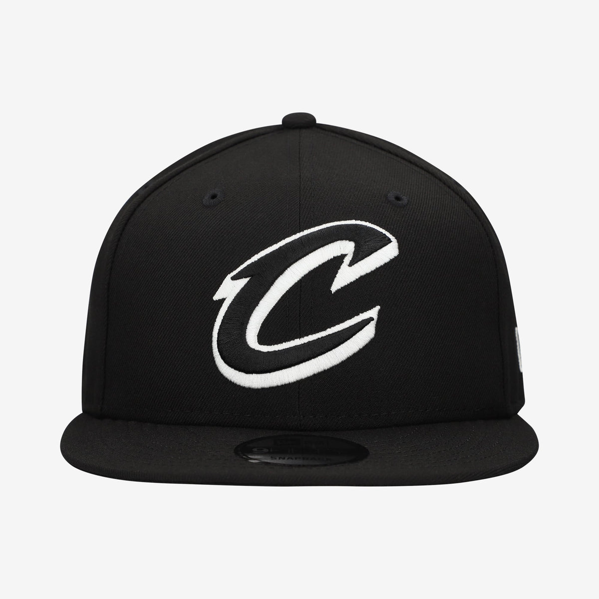 Men's Cleveland Cavaliers  New Era Black Team 9FIFTY Snapback Hat