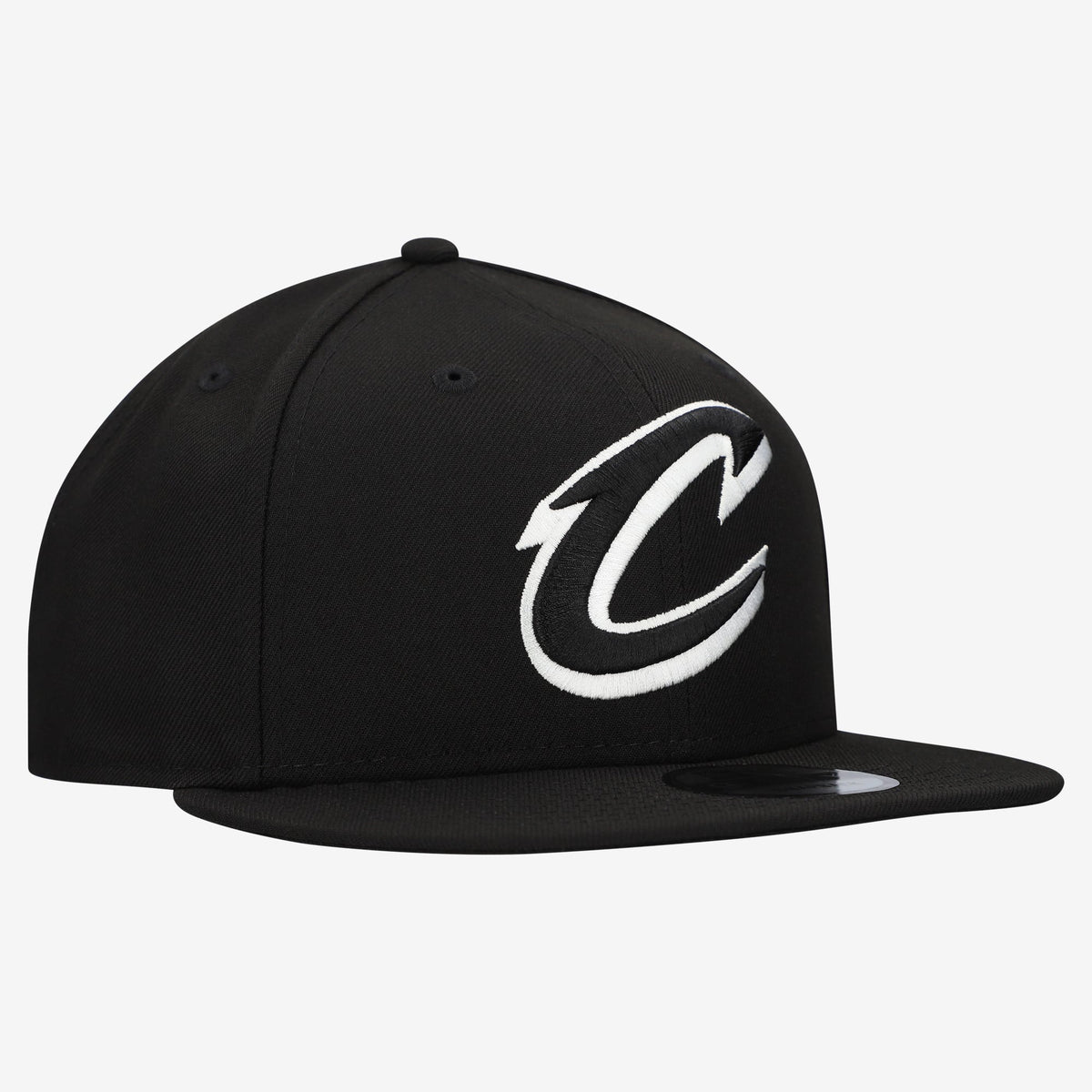 Men's Cleveland Cavaliers  New Era Black Team 9FIFTY Snapback Hat